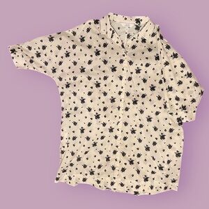 & Other Stories Floral Shirt Dress